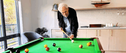 John Playing Pool