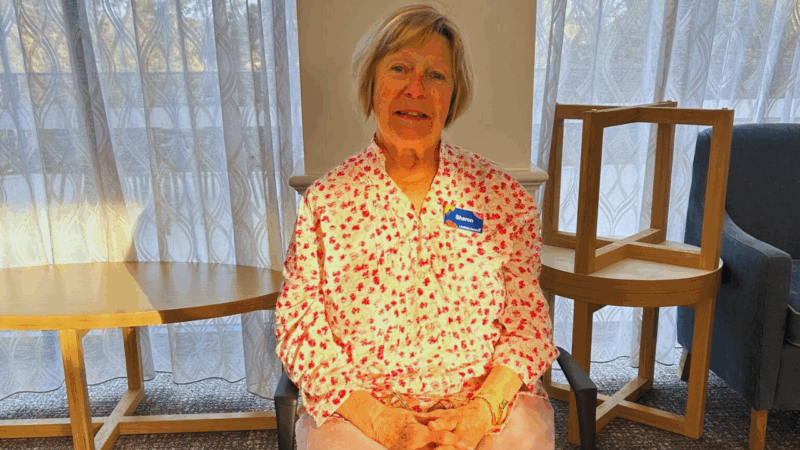 TPC client goal win: Sharon’s back in the exercise class she loves!