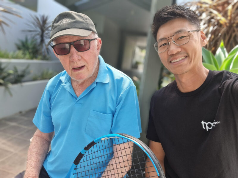 From stroke recovery to the St Ives Showground: Warren’s journey back to family life