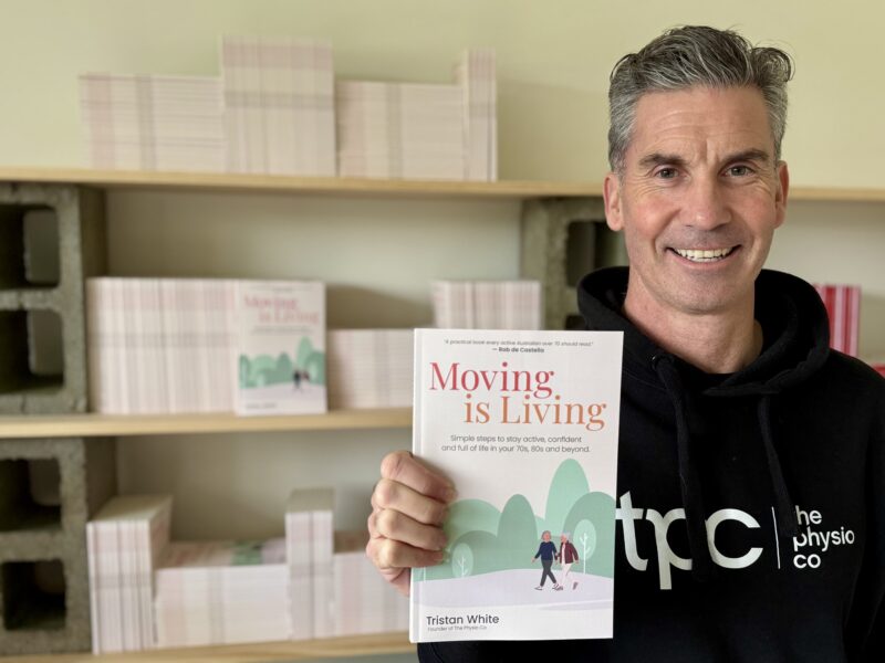 NEW BOOK! Moving is Living: Simple steps to stay active, confident and full of life in your 70s, 80s and beyond